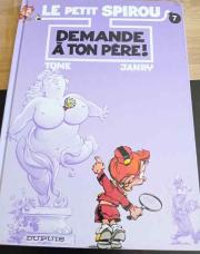 livre le petit spirou demande à ton pére!